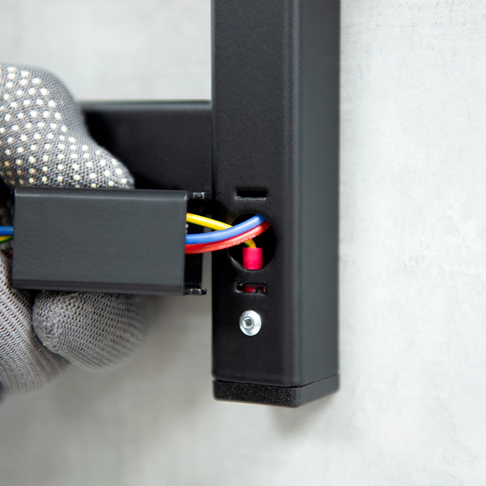 Полотенцесушитель Пэк сп Вектор кв 4 120х15 оружейная сталь ВГП